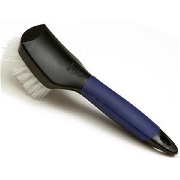 Laitner Brush Multi-Purpose Brush, with Stiff White Bristles and Comfort Grip Handle 1940P